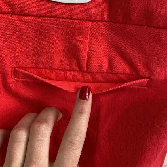 Red jeans from Halogen size 14 petite. worn once. good condition - Picture 3 of 7